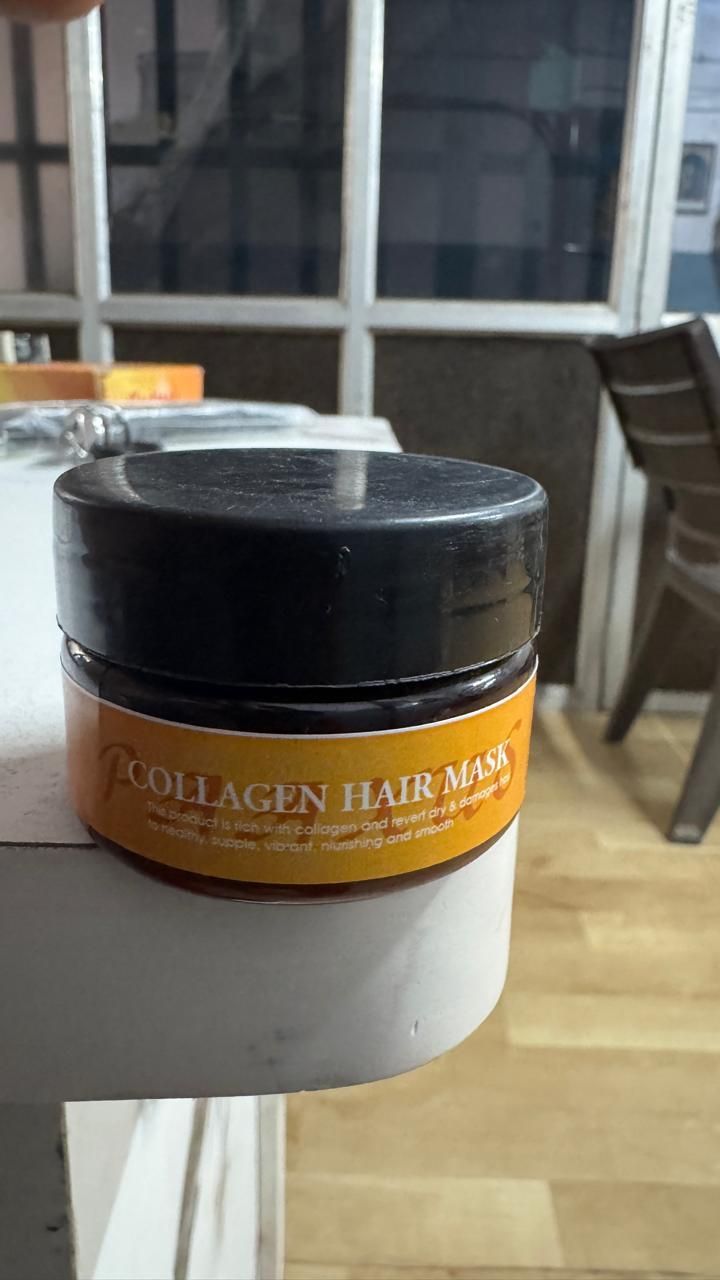 Collagen Hair Mask 100 gm (Pack of 2) – Deep Moisturizing Treatment for Smooth & Shiny Hair