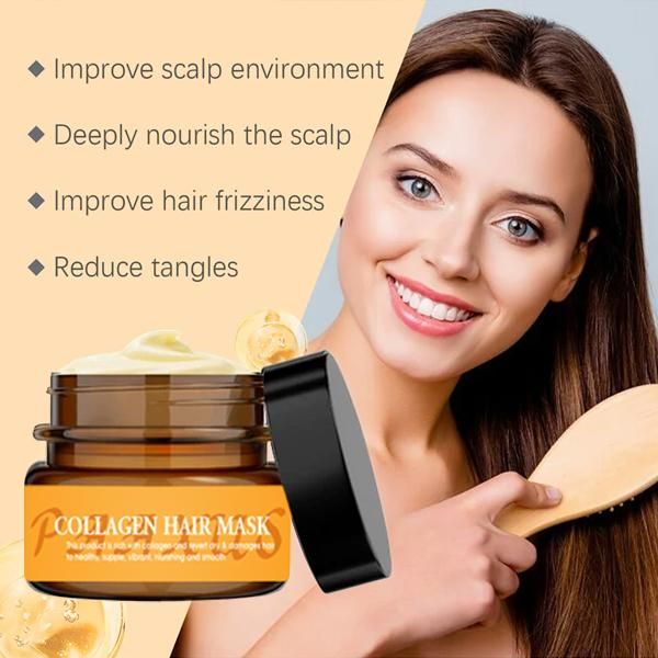 Collagen Hair Mask 100 gm (Pack of 2) – Deep Moisturizing Treatment for Smooth & Shiny Hair